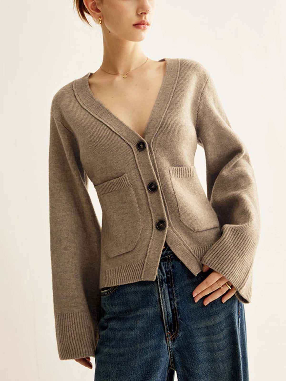 Cardigan Oversize en Maille