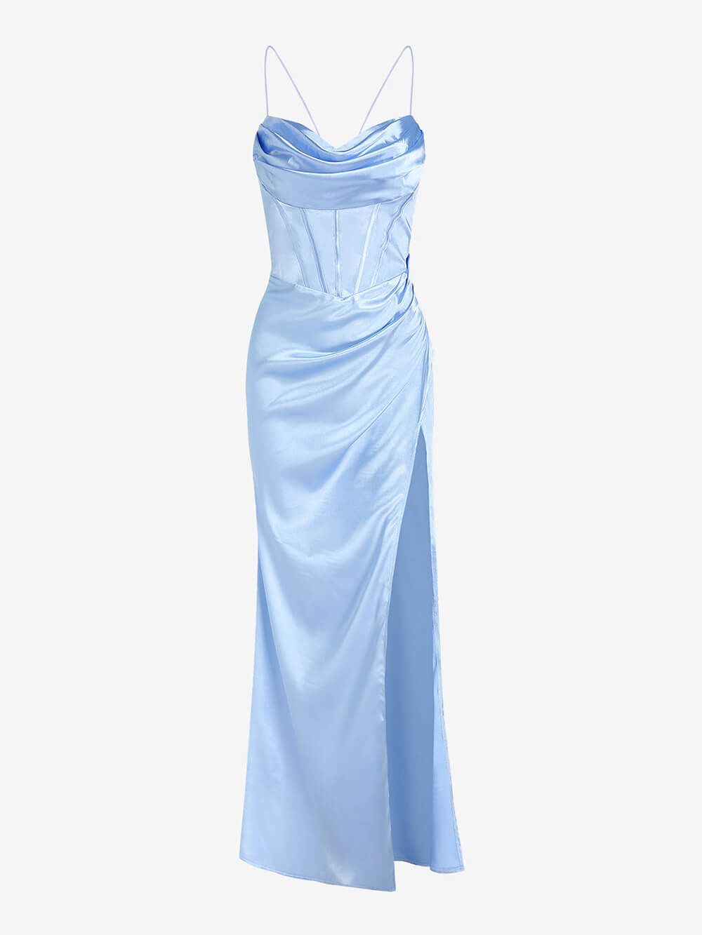 Robe Maxi Corset à Fente