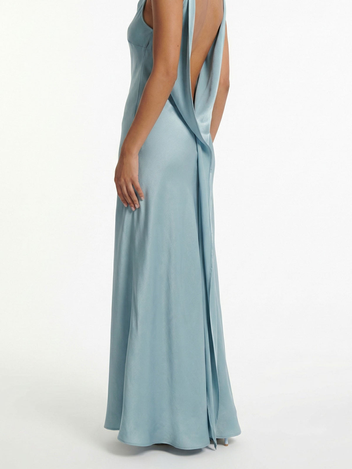 Robe Maxi Élégante Bordeaux