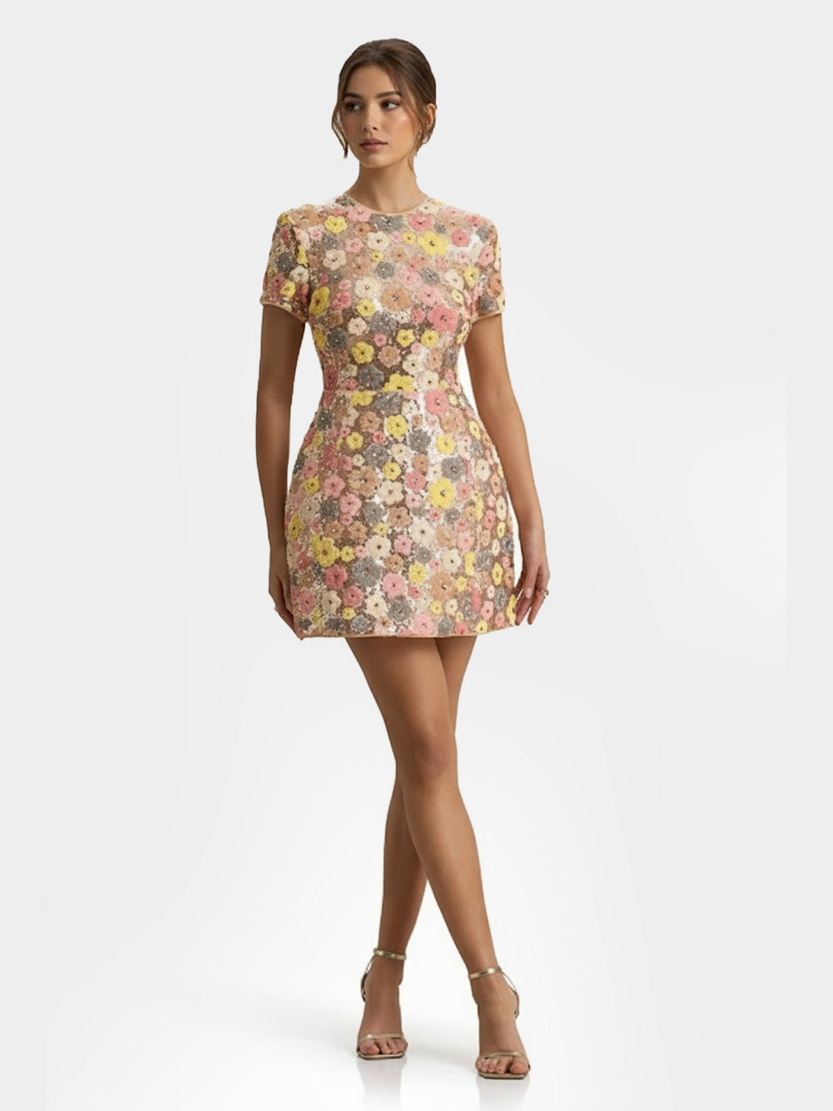 Robe Mini Élégante de Soirée