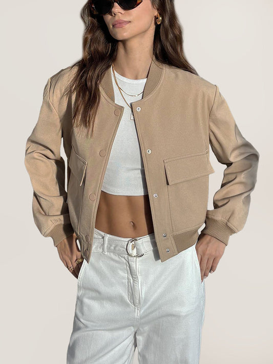 Veste Courte Style Bomber