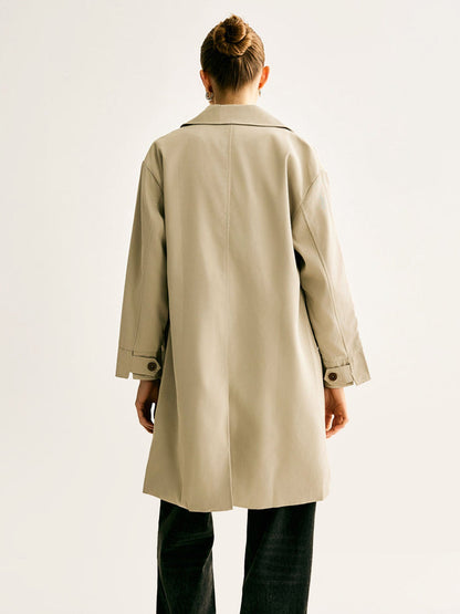 Manteau Trench Beige