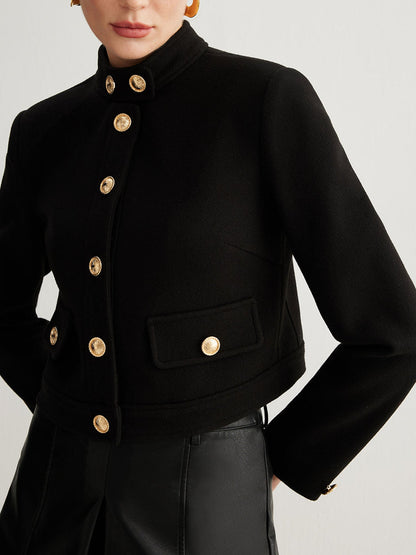 Veste Courte d’Inspiration Militaire