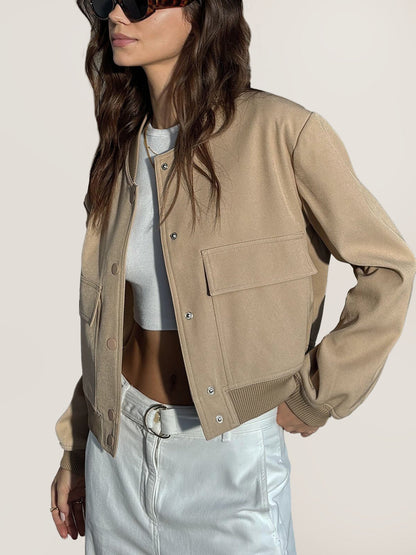 Veste Courte Style Bomber