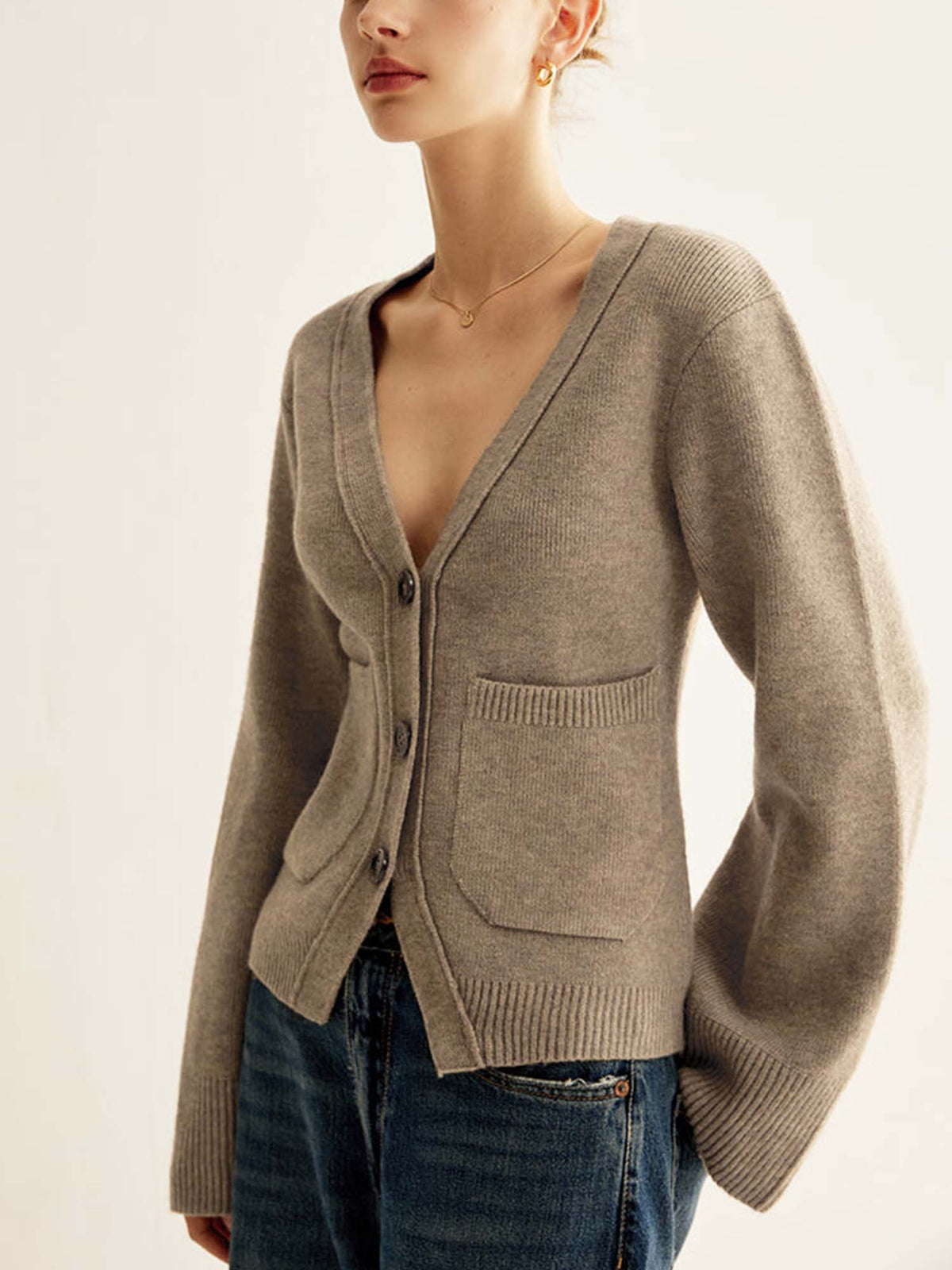 Cardigan Oversize en Maille