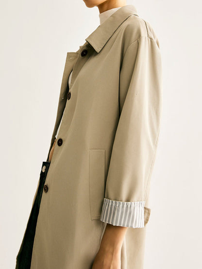 Manteau Trench Beige