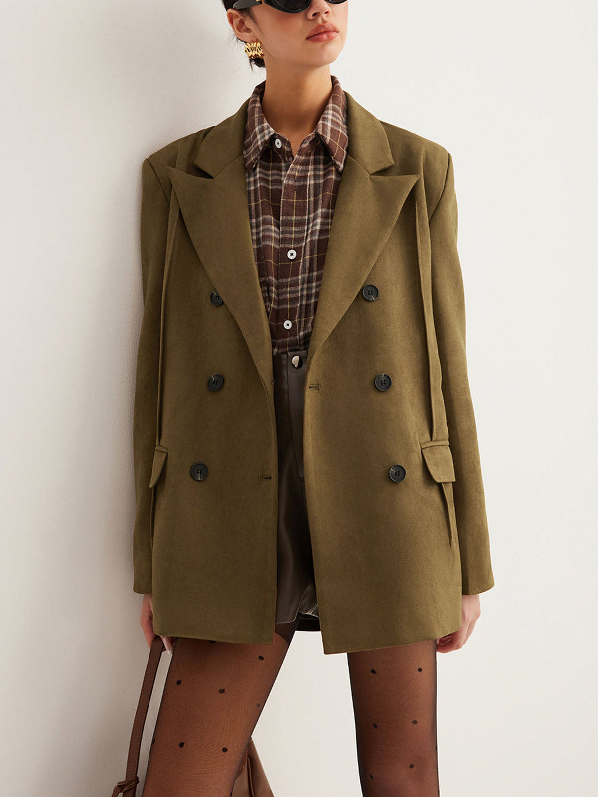 Blazer Tailleur Croisé