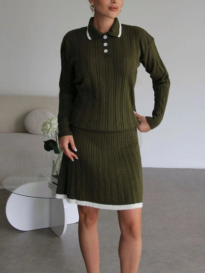 Ensemble Polo Vert