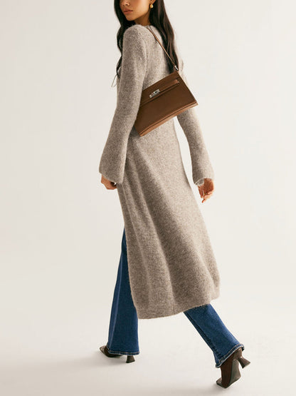 Cardigan Long en Laine