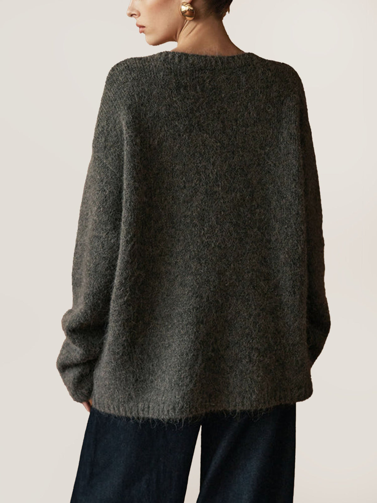 Cardigan en Maille Boutonné