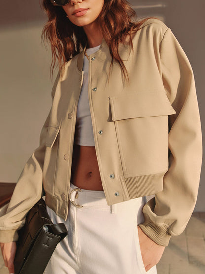 Veste Courte Style Bomber