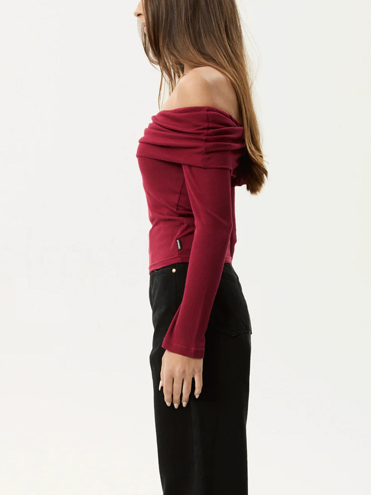 Pull en Maille Asymétrique à Une Épaule