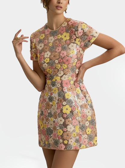 Robe Mini Élégante de Soirée