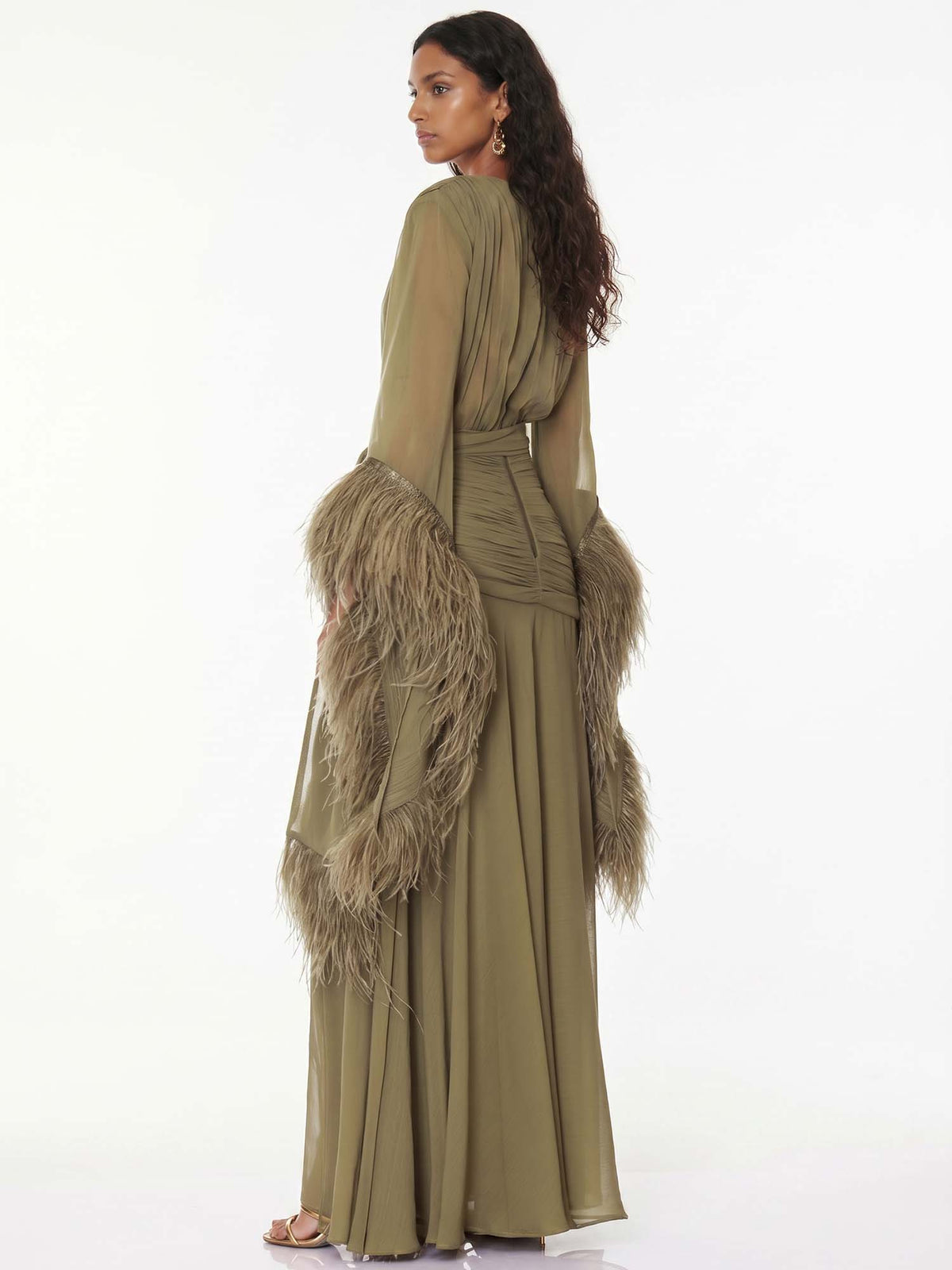 Robe Maxi Olive Éléonore