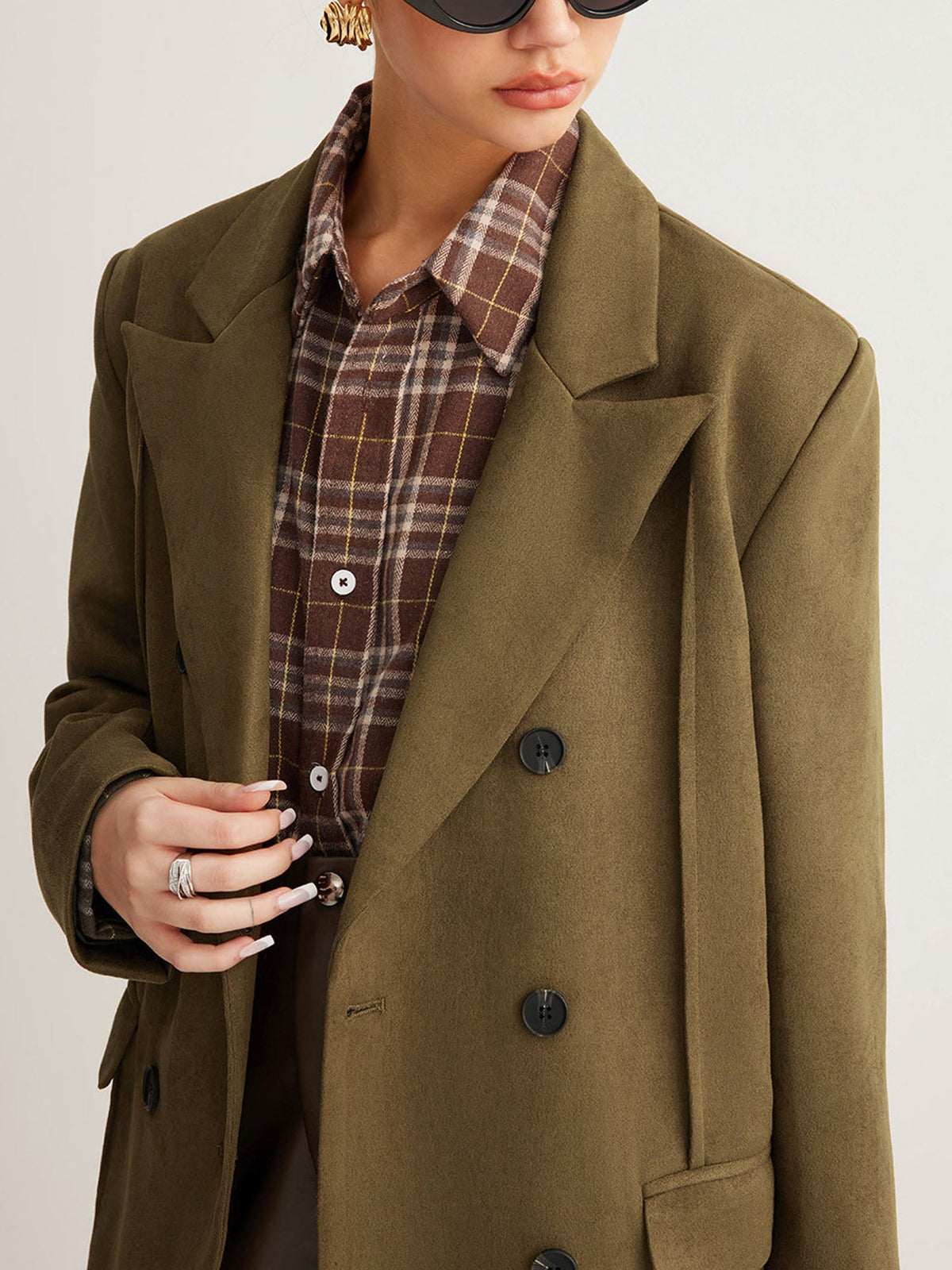 Blazer Tailleur Croisé