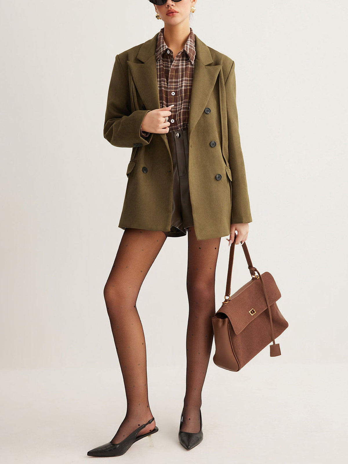 Blazer Tailleur Croisé