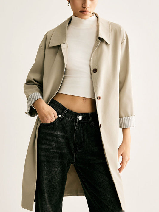 Manteau Trench Beige